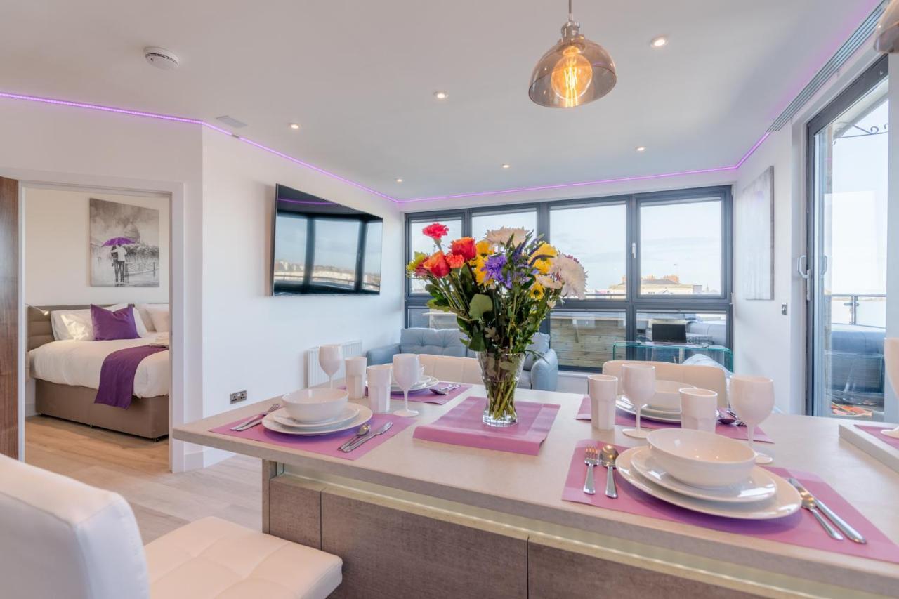 Central Penthouse With Hot Tub & Views 22 Cheltenham Eksteriør bilde